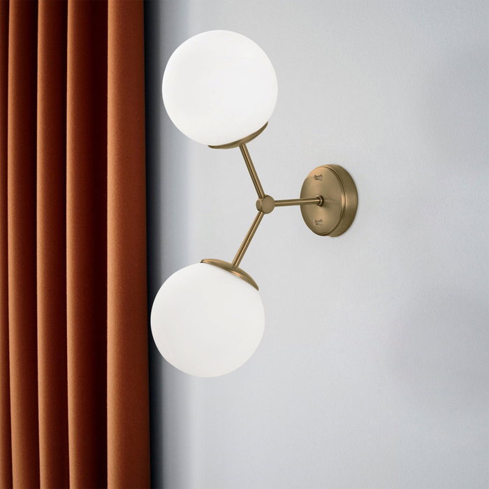 Opviq Damar - 6341 Lámpara de pared Amarillo y Blanco
